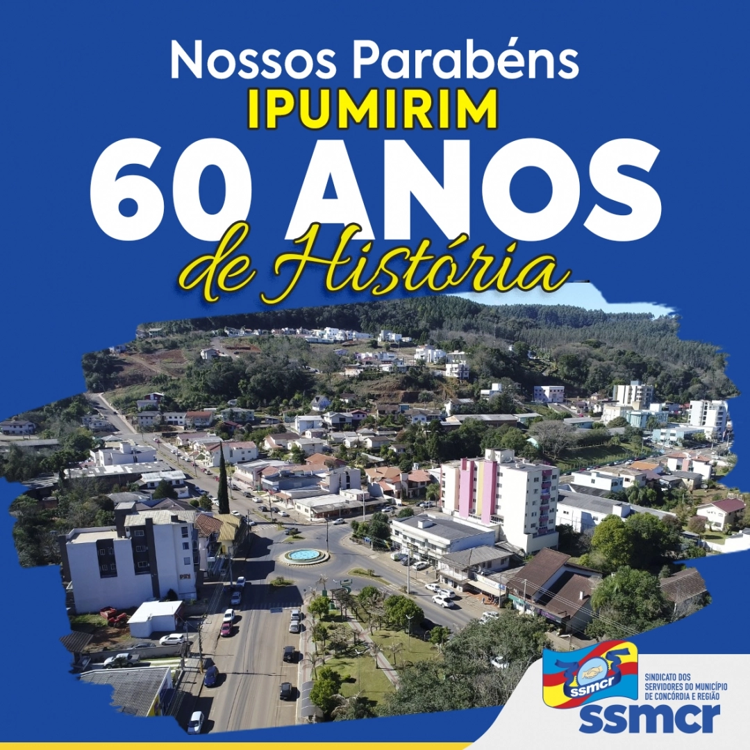 07 de abril - Aniversário IPUMIRIM