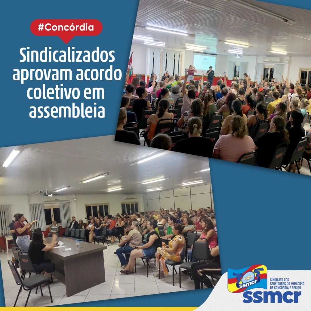 Sindicalizados aprovam assembleia