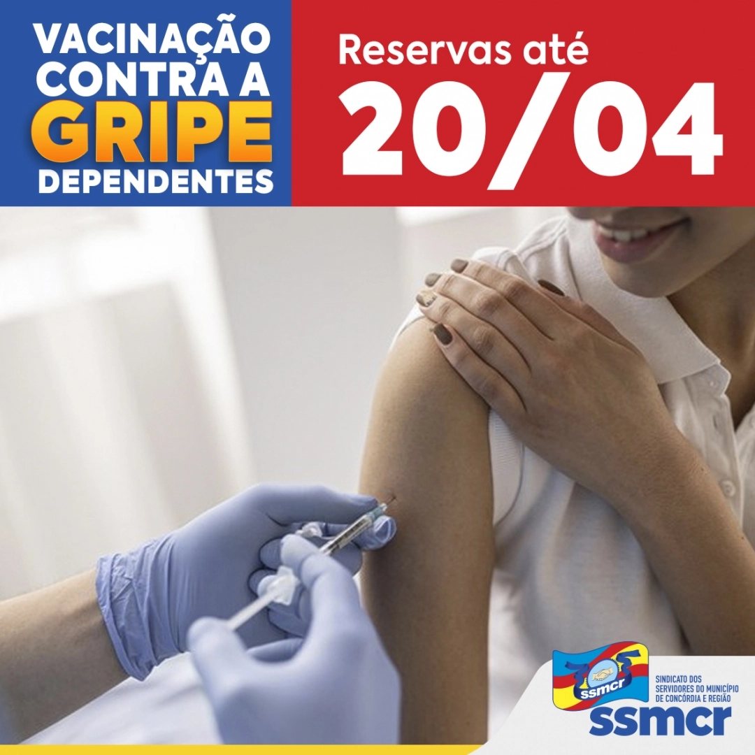 Atenção Sindicalizados - último prazo para reservar a vac...