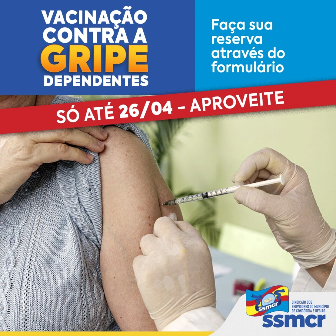 Vacina da Gripe - último prazo