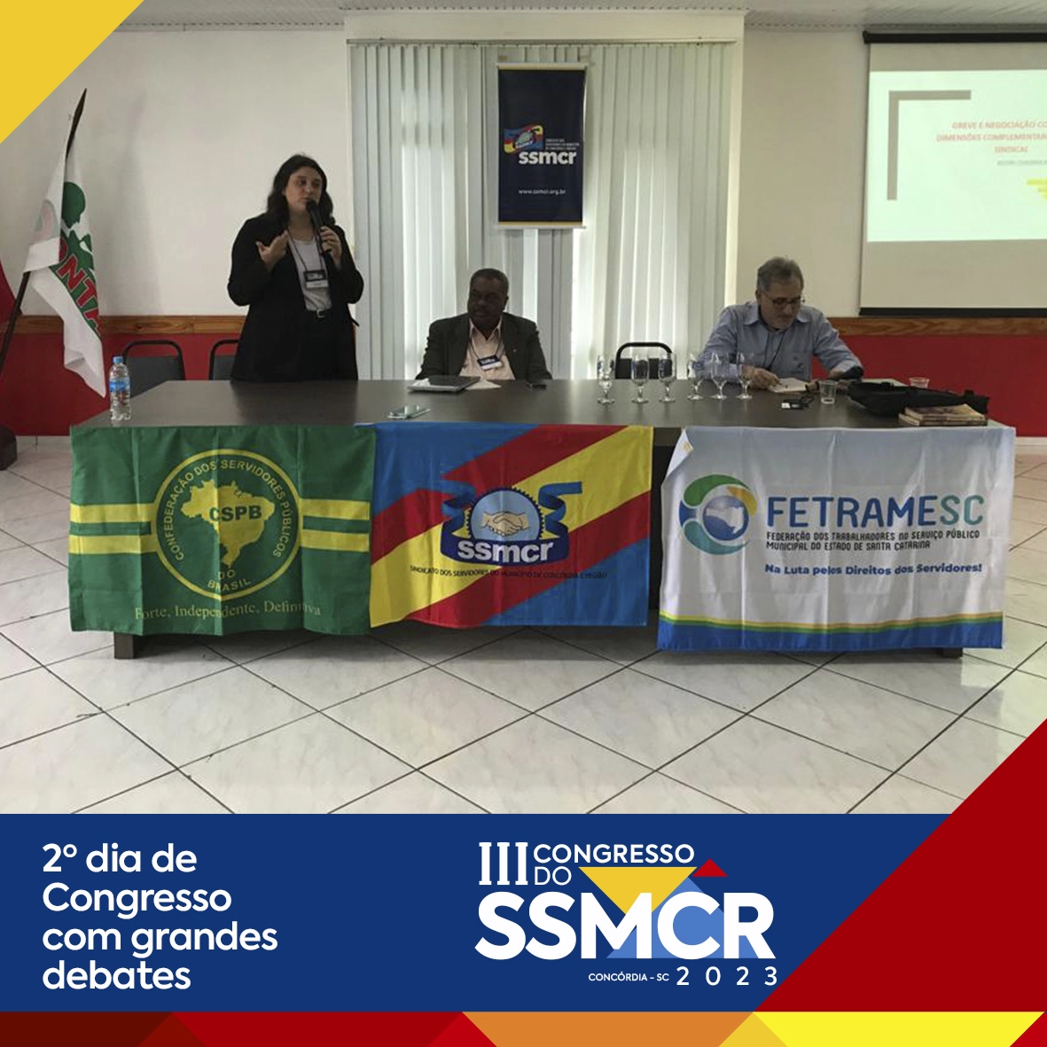 2º dia do Congresso do SSMCR