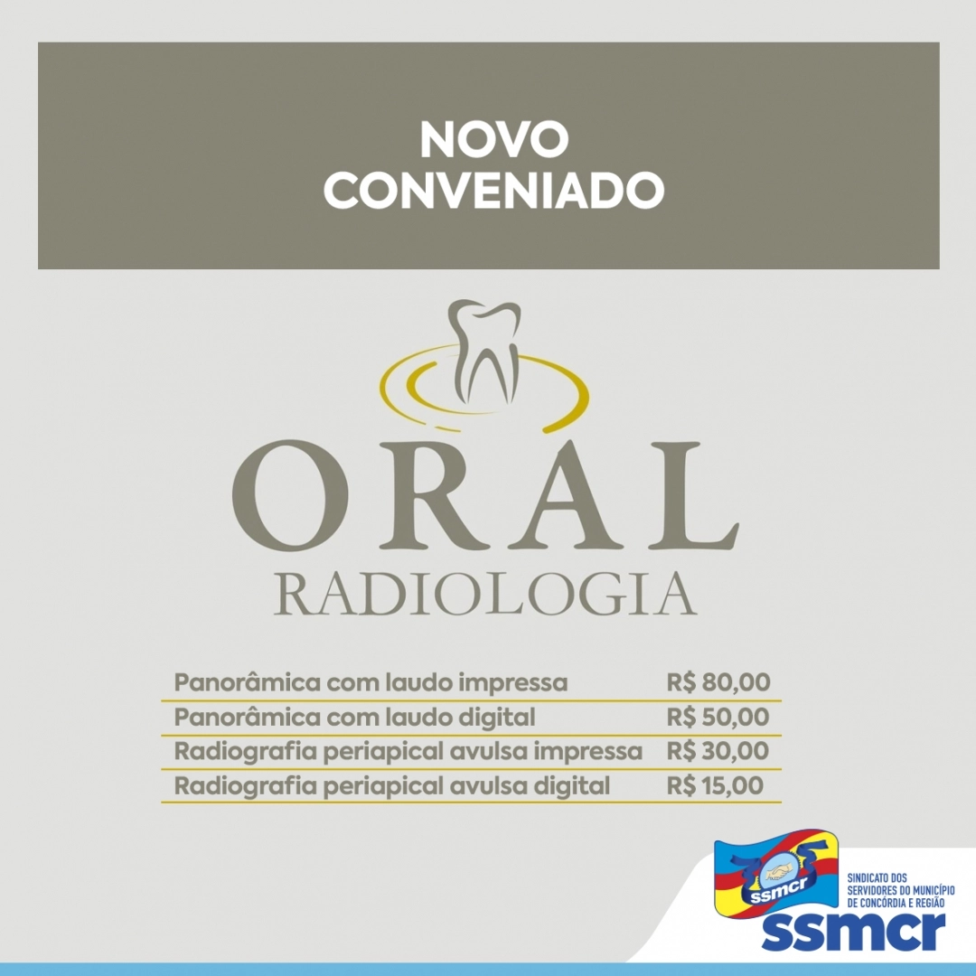 Novo Convênio - ORAL RADIOLOGIA