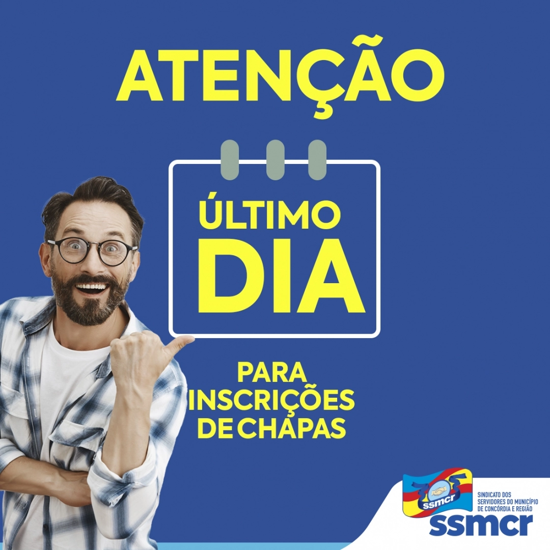 Último dia para registro de chapas