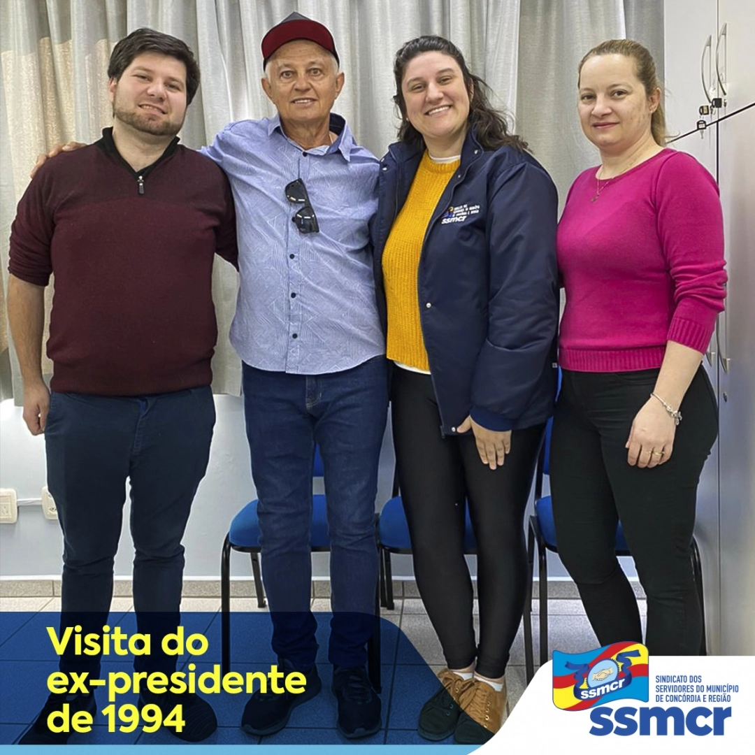 Ex-presidente visita SSMCR