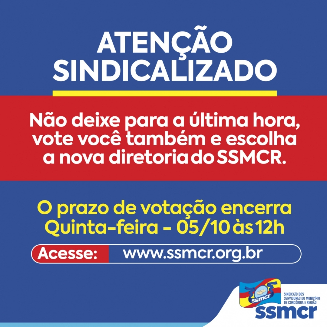 Votação SSMCR 