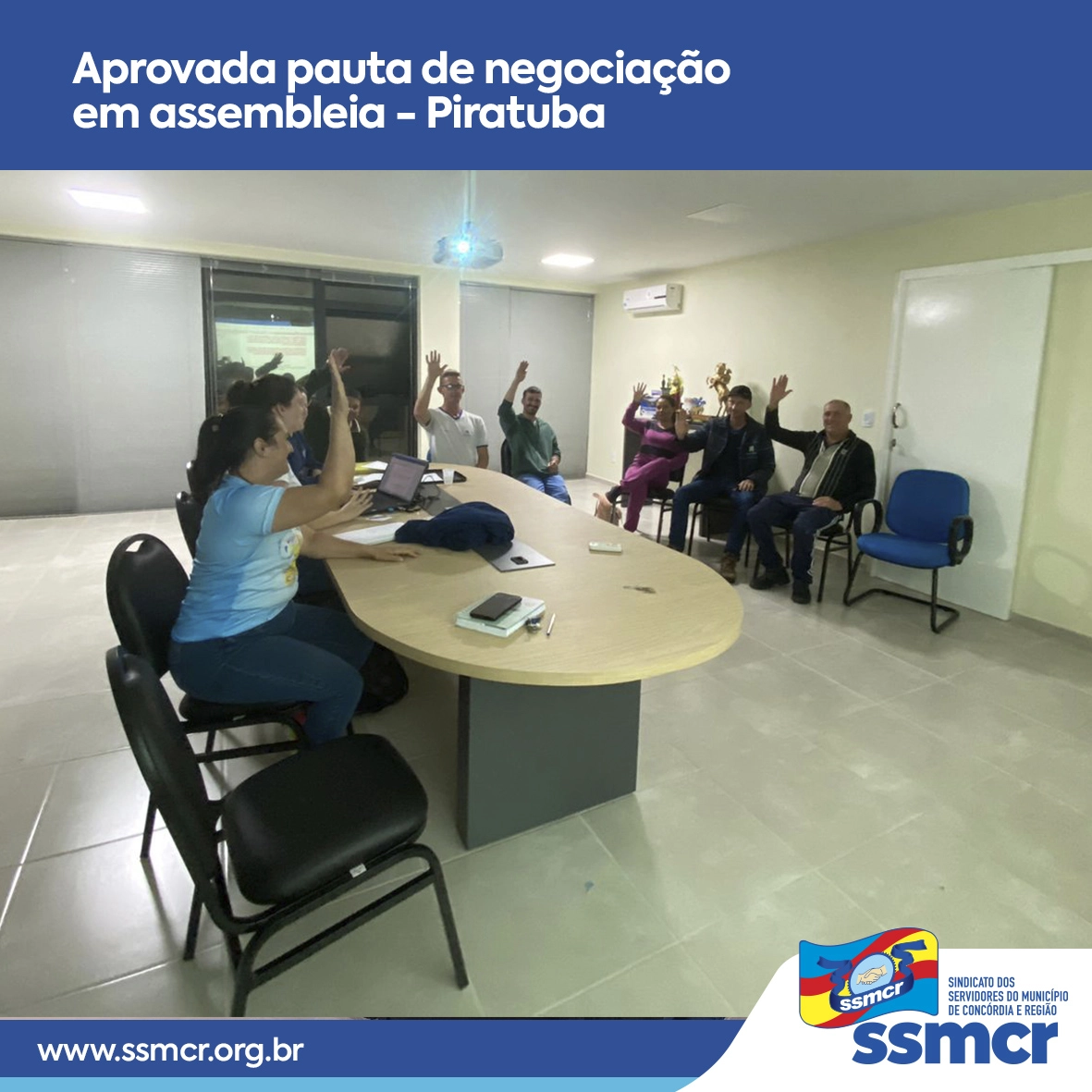 Assembleia em Piratuba