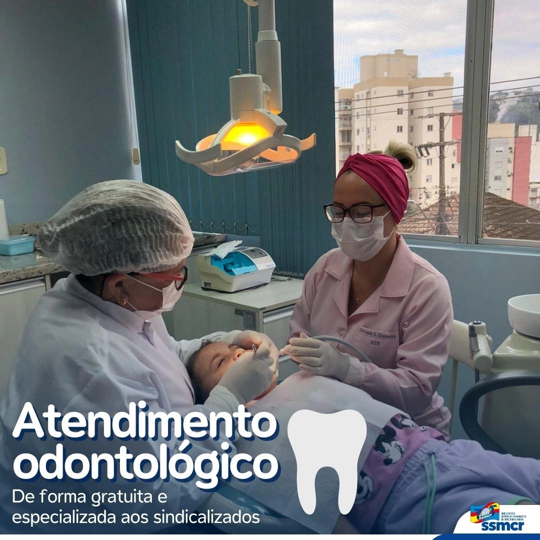 Atendimento odontológico gratuito!