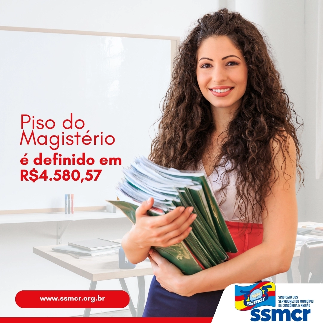 MEC DEFINE REAJUSTE DO PISO DO MAGISTÉRIO 💰