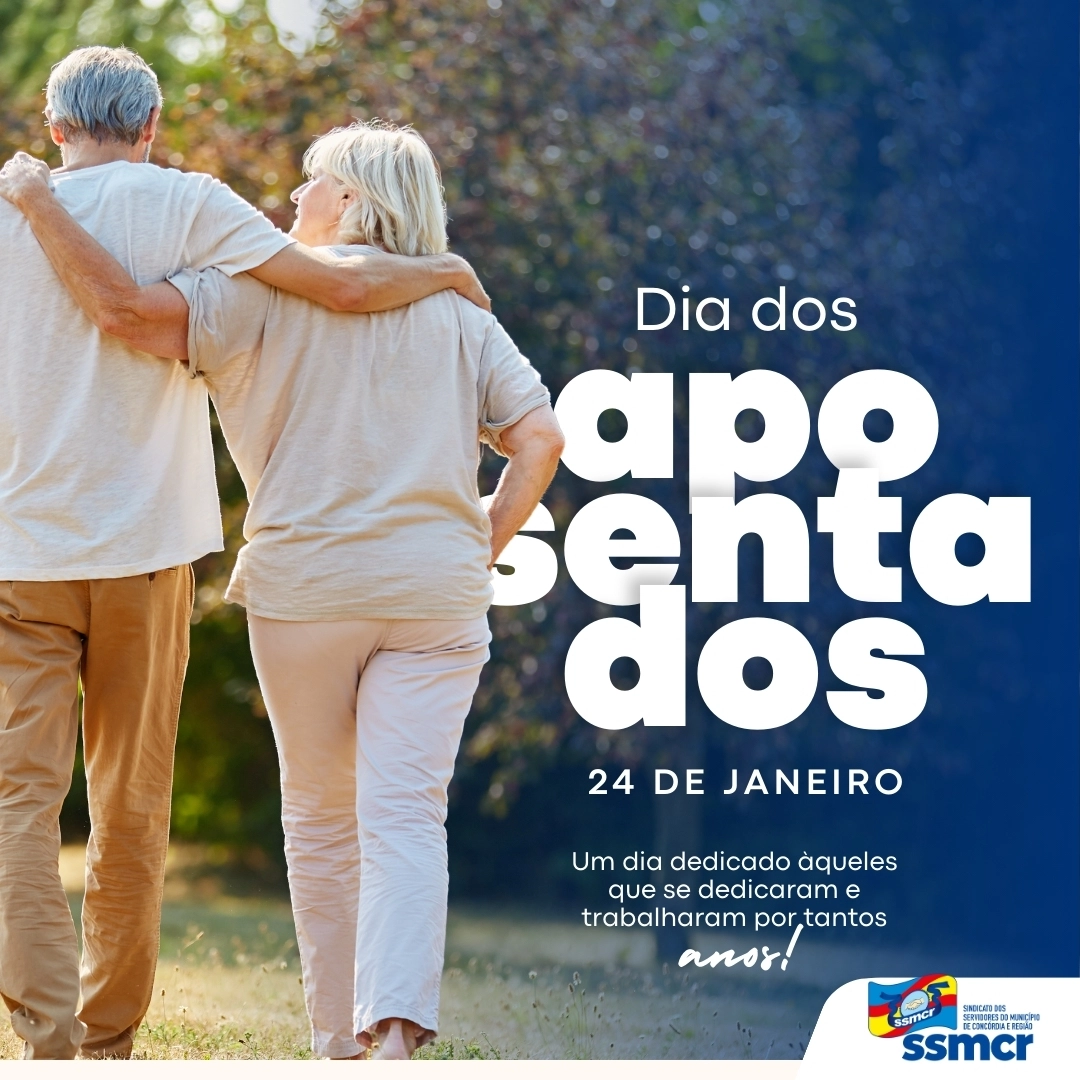 FELIZ DIA DO APOSENTADO!