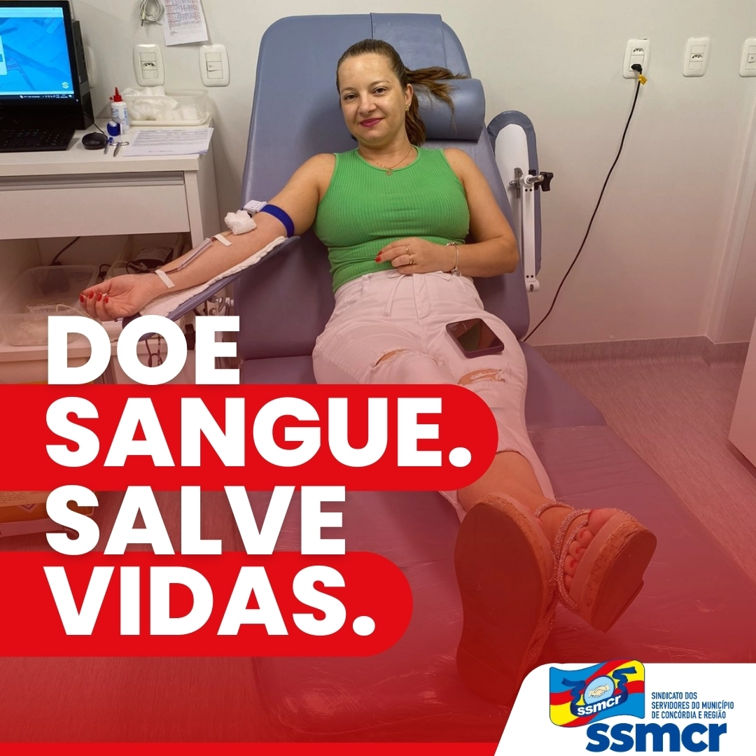 Doe sangue, doe vida! 🩸