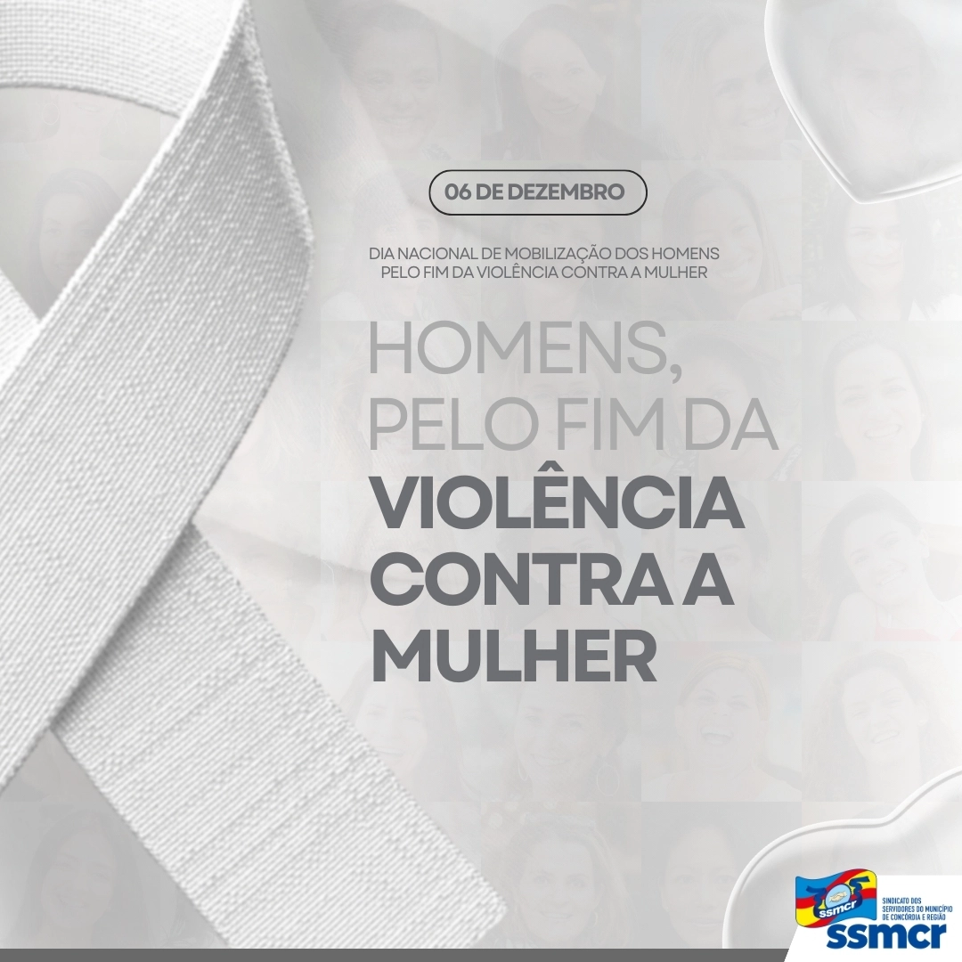 DIA NACIONAL DE MOBILIZAÇÃO DOS HOMENS PELO FIM DA VIOLÊN...