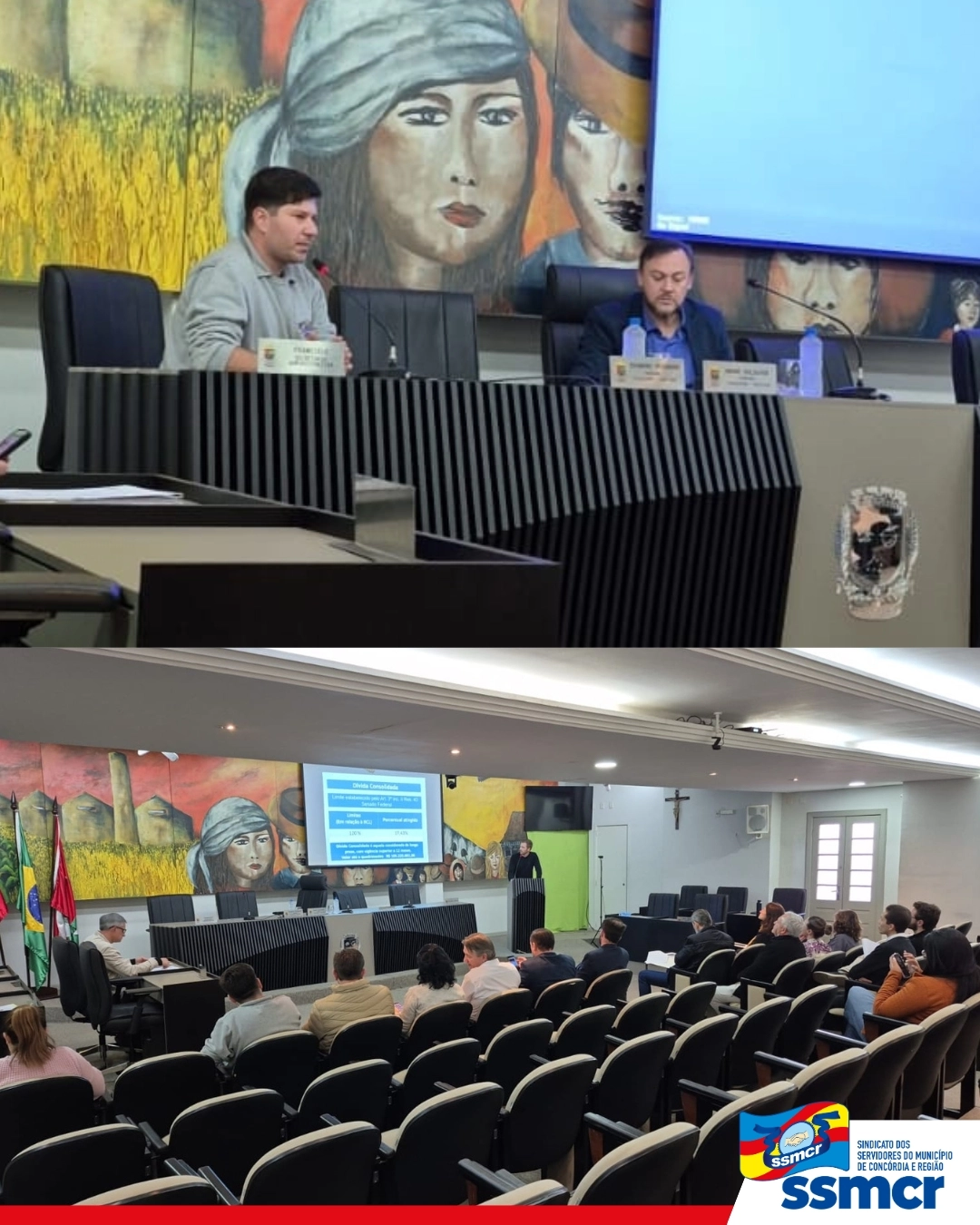 Prestação de contas da saúde municipal de Concórdia