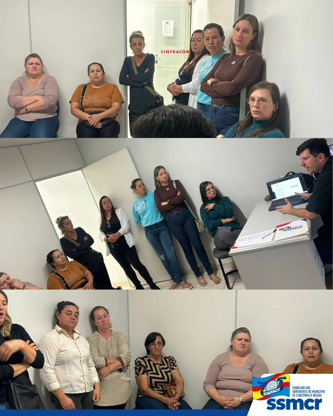 Reuniões com as Agentes Comunitárias de Saúde (ACS) dos m...